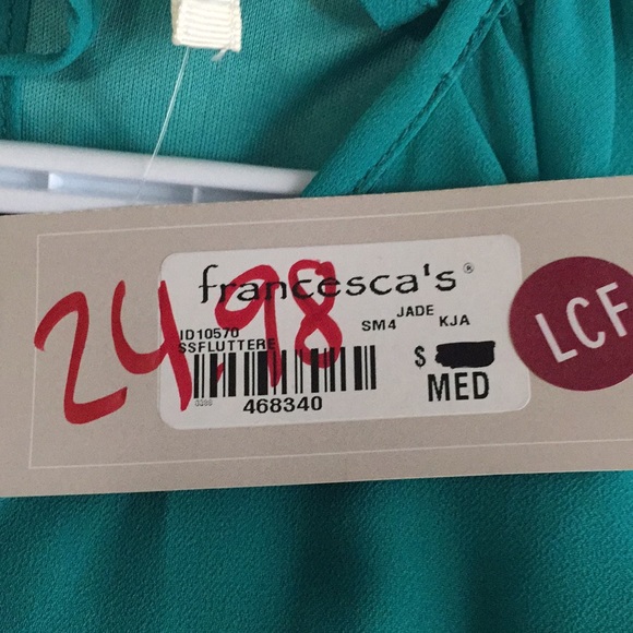 Francesca’s Dress - Emerald, Size M - Picture 4 of 5